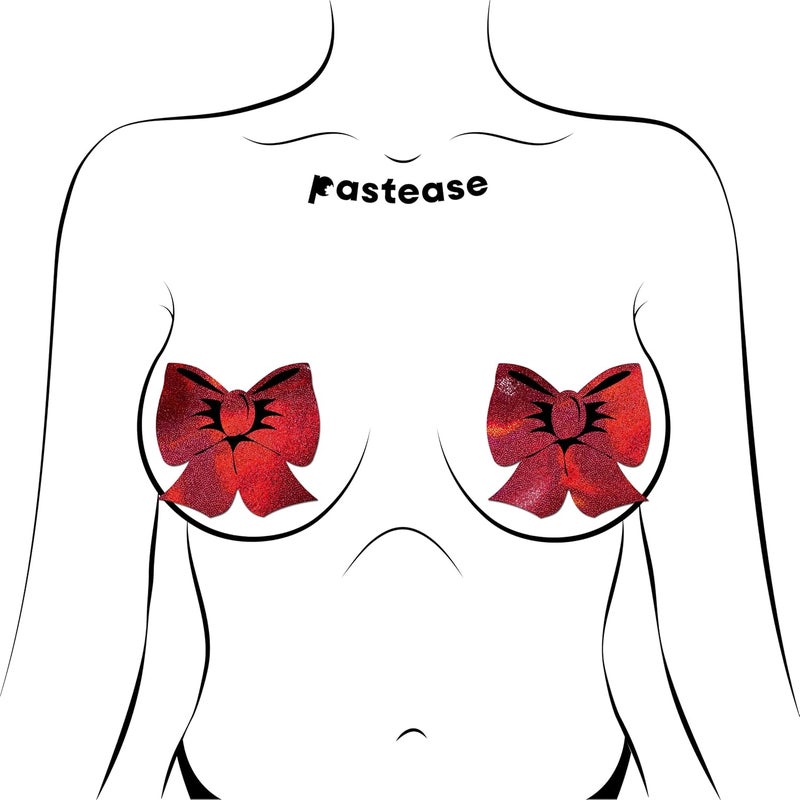 PASTEASE Store Holiday, New Years & Christmas Pasties - Nipple Covers - Cozy Lingerie Outfit Accessory | Latex Free & Made in USA - Image 2